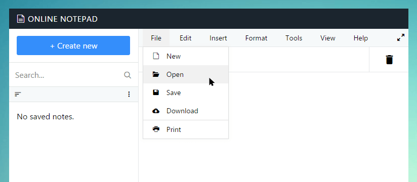 Open text file in Carseo
